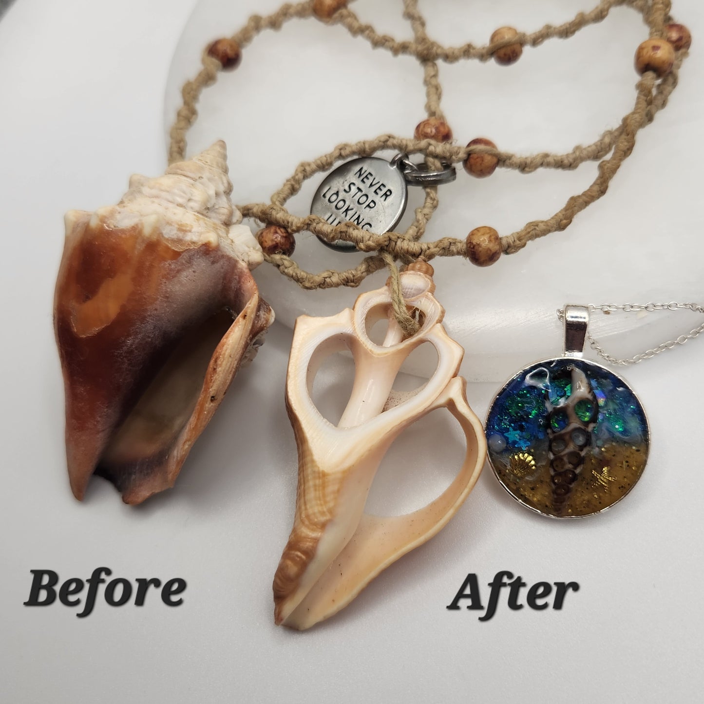 beachy necklace