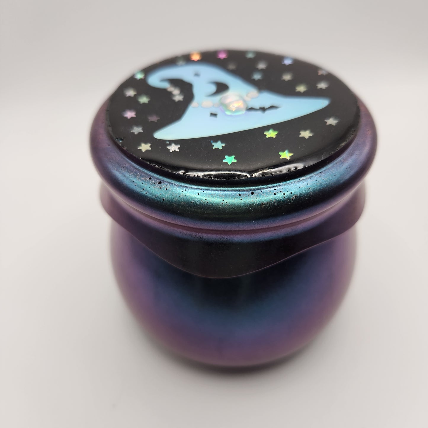 Witchy Cauldron Jar