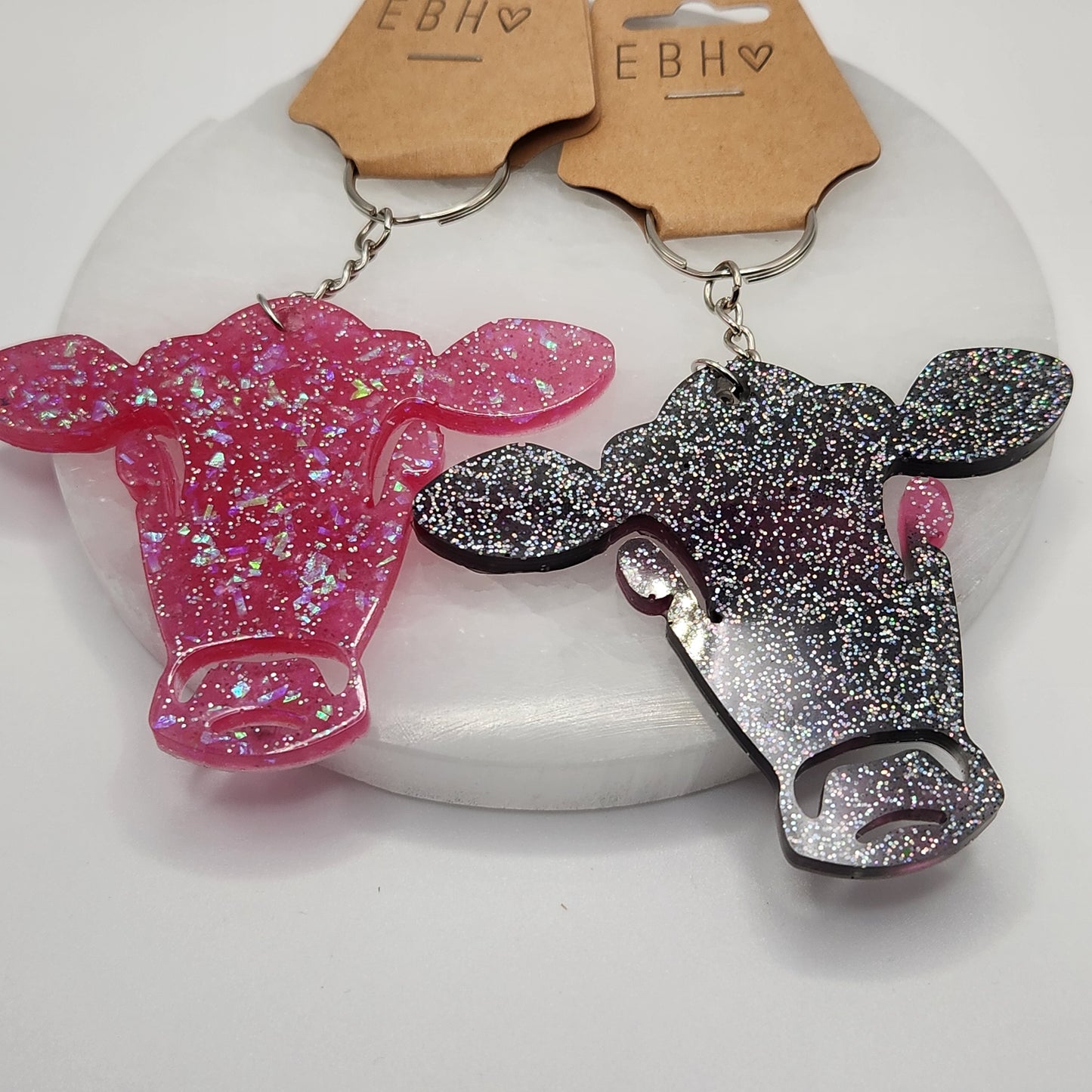 cow keychains