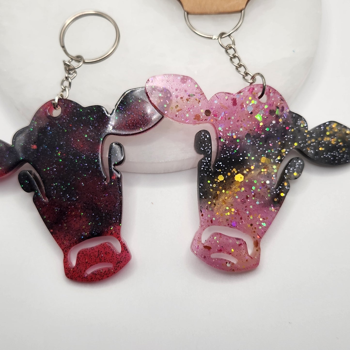 cow keychains