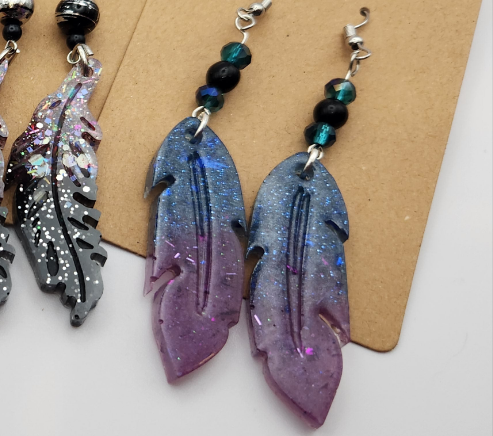 Feather Earrings