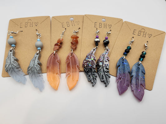 Feather Earrings