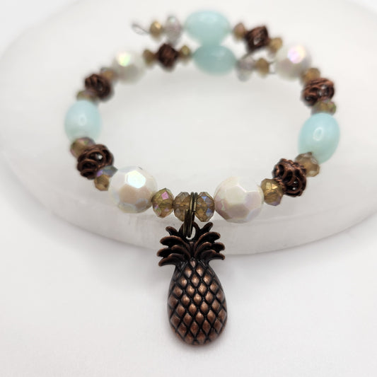 Pineapple Wrap Bracelet