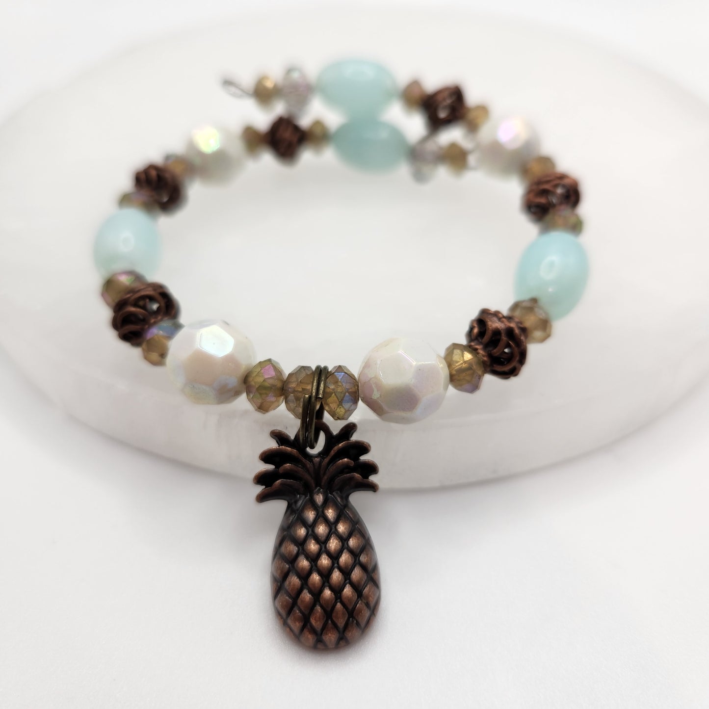 Pineapple Wrap Bracelet