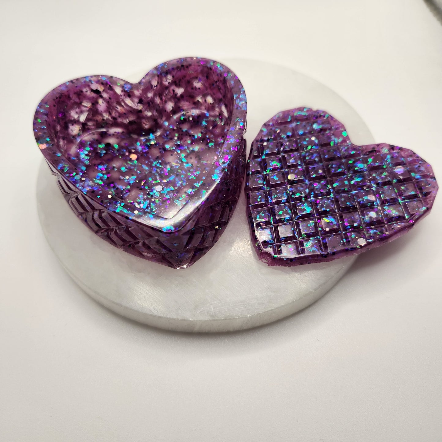 Heart trinket holder